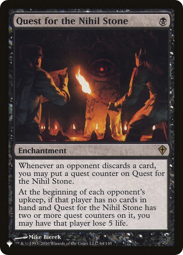 Image for Quest for the Nihil Stone (64/145) - Magic: The Gathering