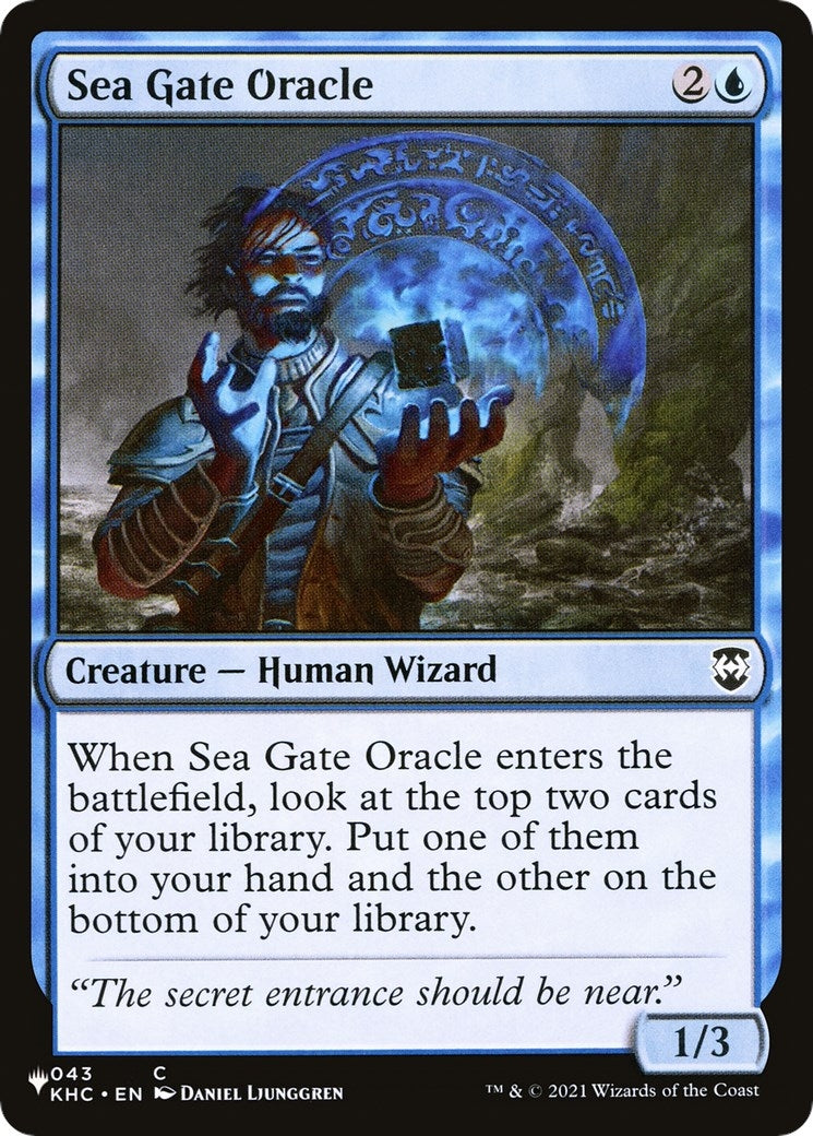 Image for Sea Gate Oracle (KHC) (043) (LIST) - Magic: The Gathering