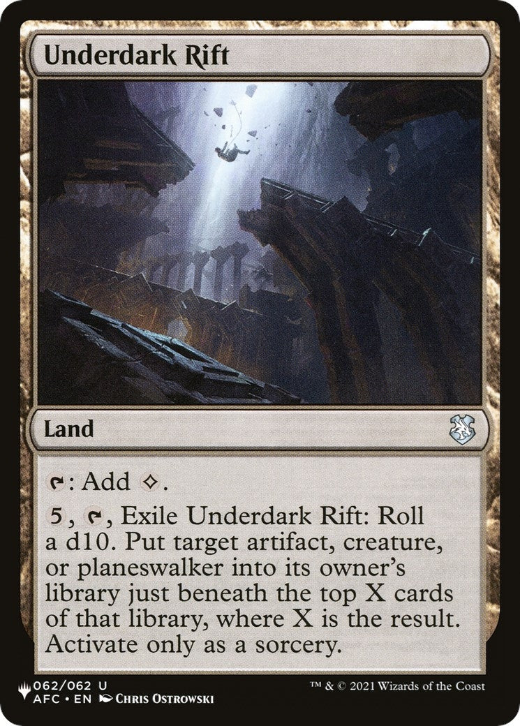 Image for Underdark Rift (062/062) (LIST) - Magic: The Gathering