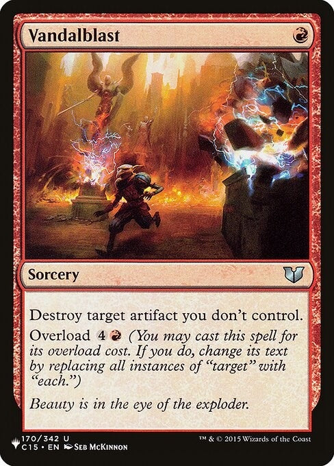 Image for Vandalblast (170) (LIST) - Magic: The Gathering