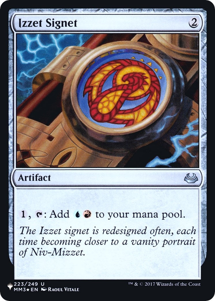 Image for Izzet Signet (223) - Magic: The Gathering