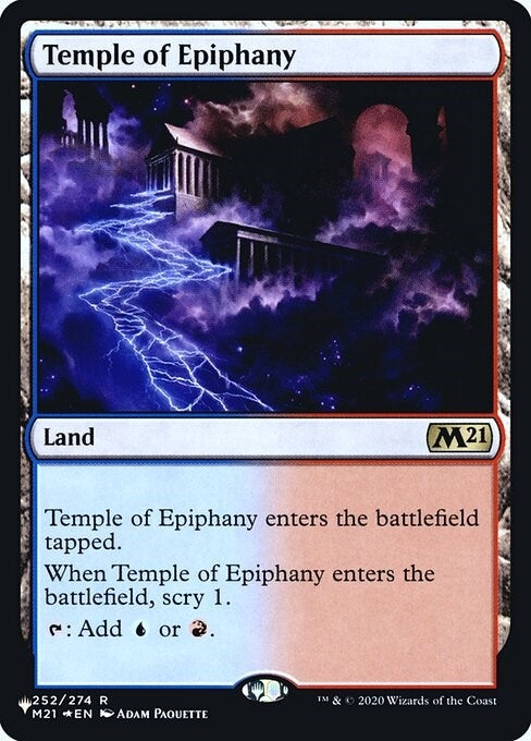 Image for Temple of Epiphany (252) - Magic: The Gathering