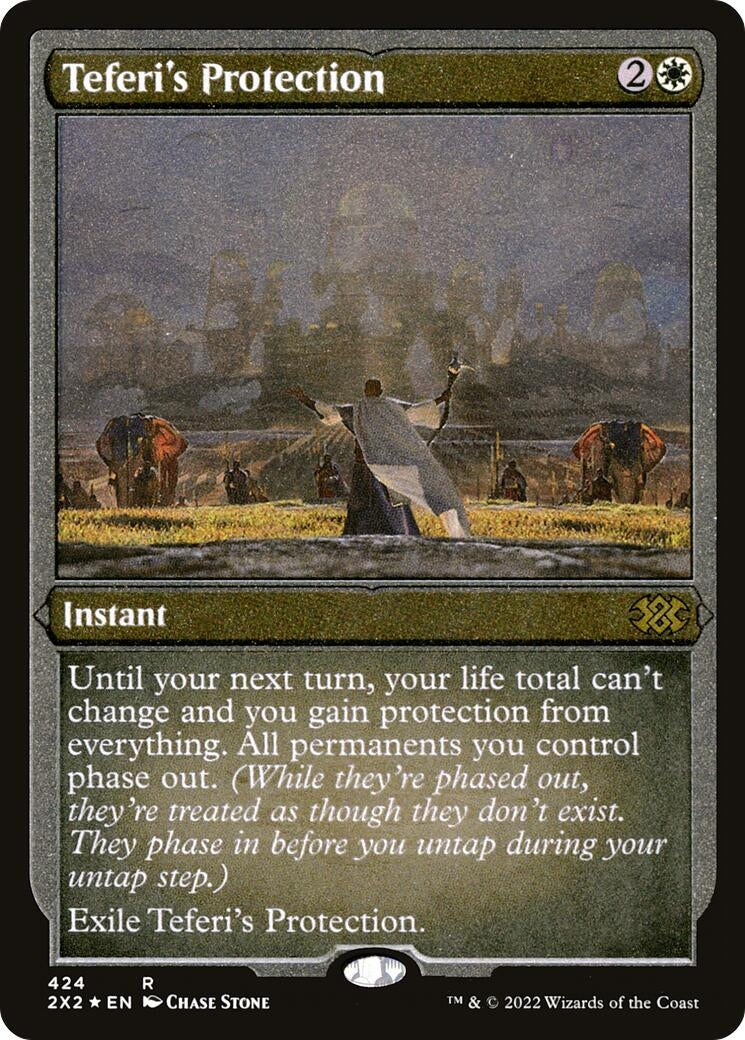 Image for Teferi's Protection (Foil Etched) (424) - Magic: The Gathering