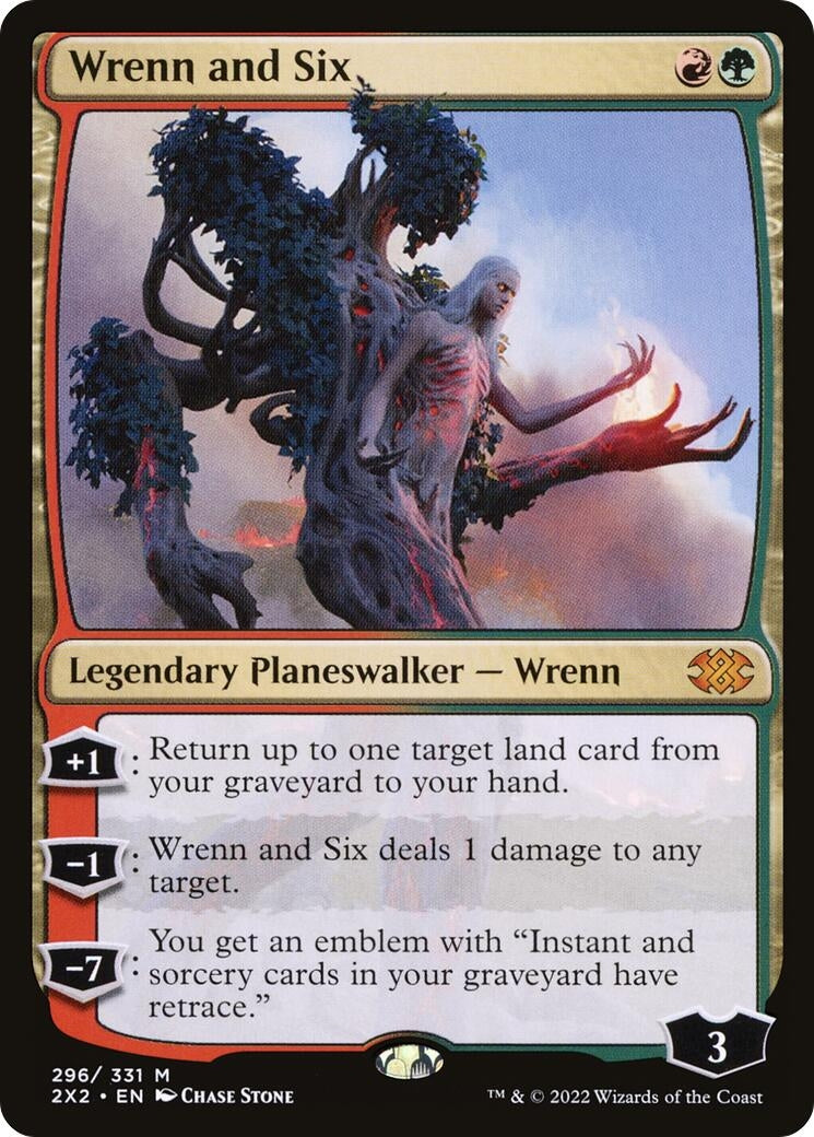 Image for Wrenn and Six (296) (2X2) - Magic: The Gathering