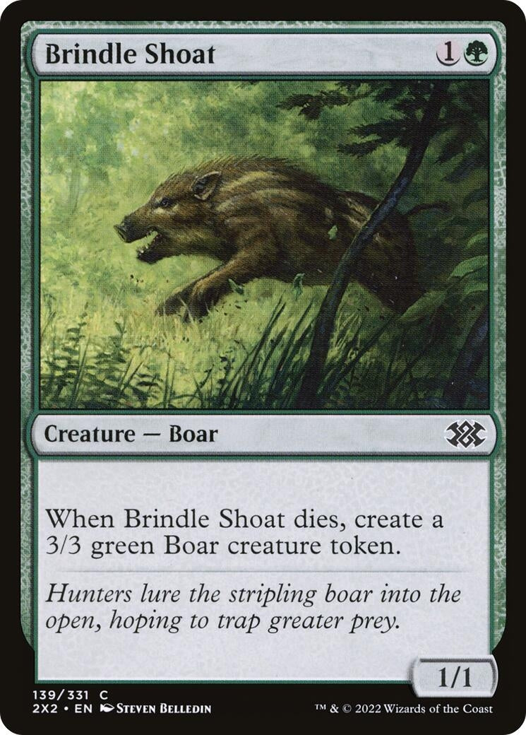 Image for Brindle Shoat (139) (2X2) - Magic: The Gathering