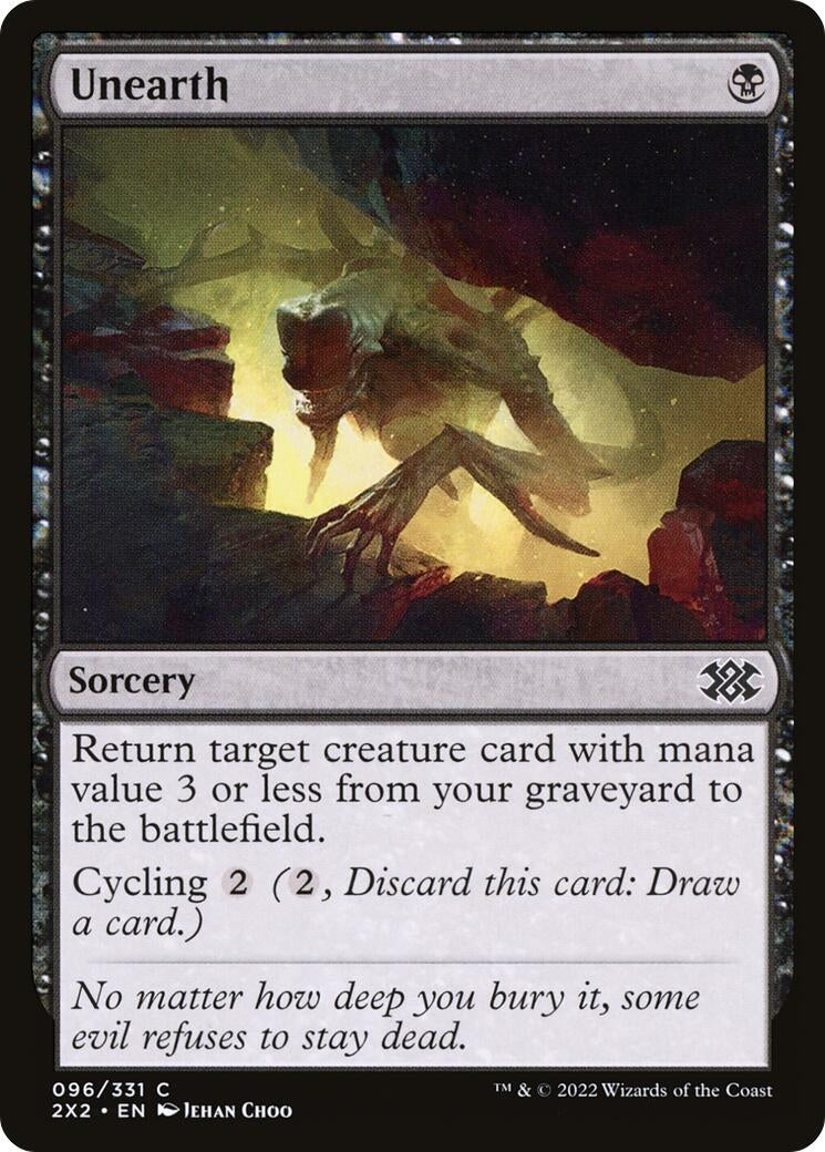Image for Unearth (96) - Magic: The Gathering