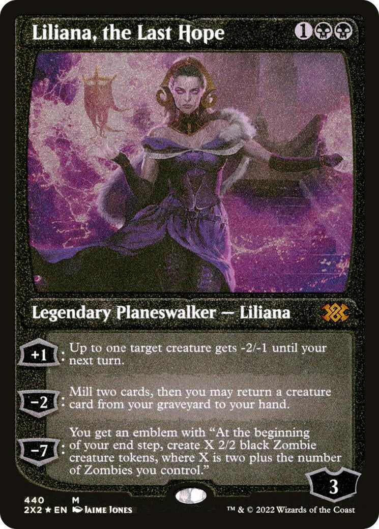 Image for Liliana, the Last Hope (Foil Etched) (440) - Magic: The Gathering