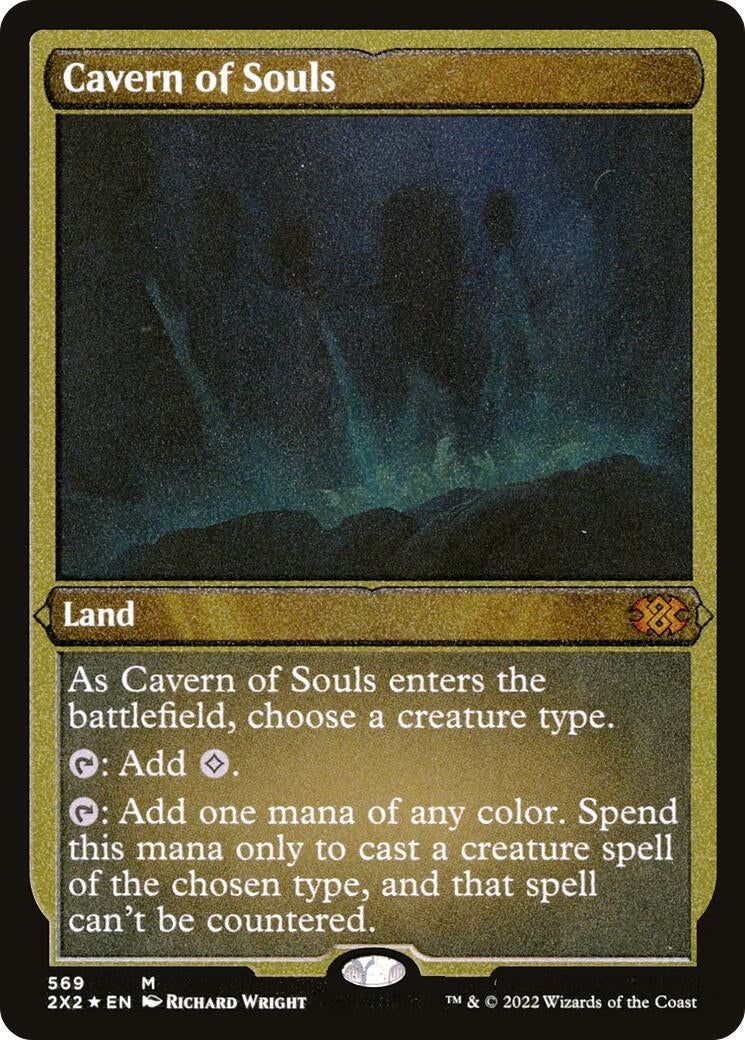 Image for Cavern of Souls (Foil Etched) (569) (2X2) - Magic: The Gathering