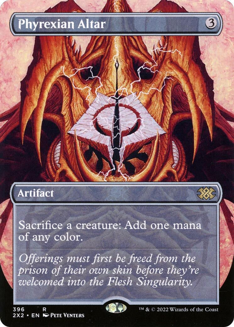 Image for Phyrexian Altar (Borderless) (396) (2X2) - Magic: The Gathering