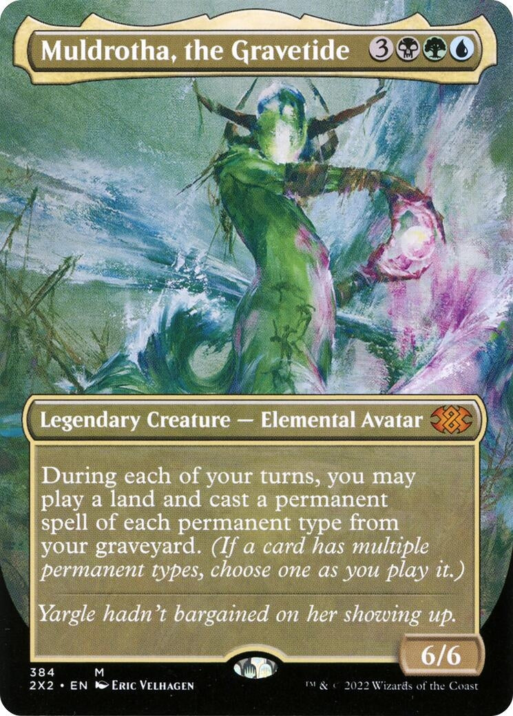 Image for Muldrotha, the Gravetide (Borderless) (384) - Magic: The Gathering
