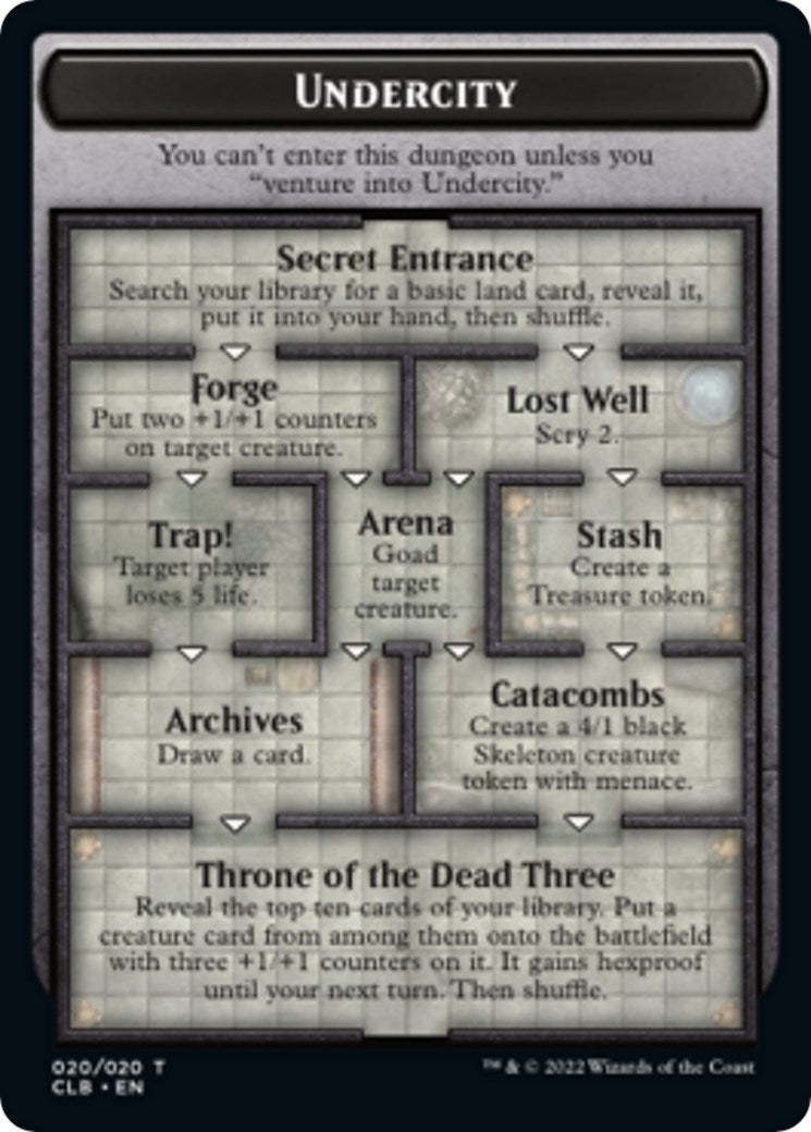 Image for Undercity (AFR) (20) (OVER) - Magic: The Gathering