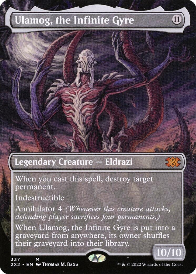 Image for Ulamog, the Infinite Gyre (Borderless) (337) (2X2) - Magic: The Gathering