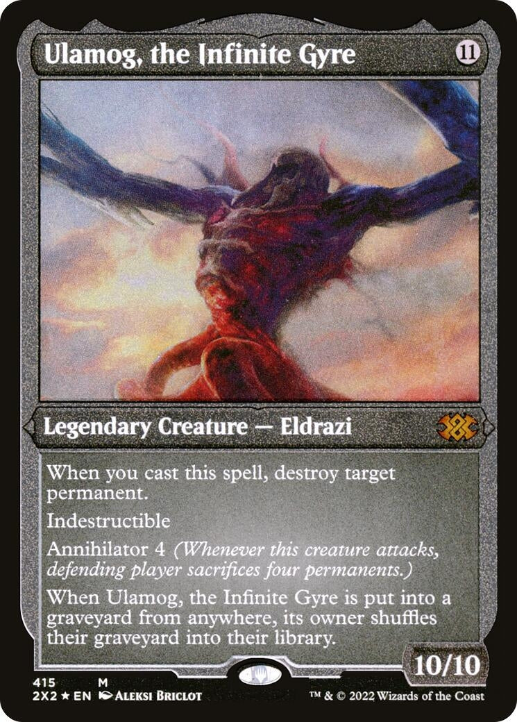 Image for Ulamog, the Infinite Gyre (Foil Etched) (415) (2X2) - Magic: The Gathering