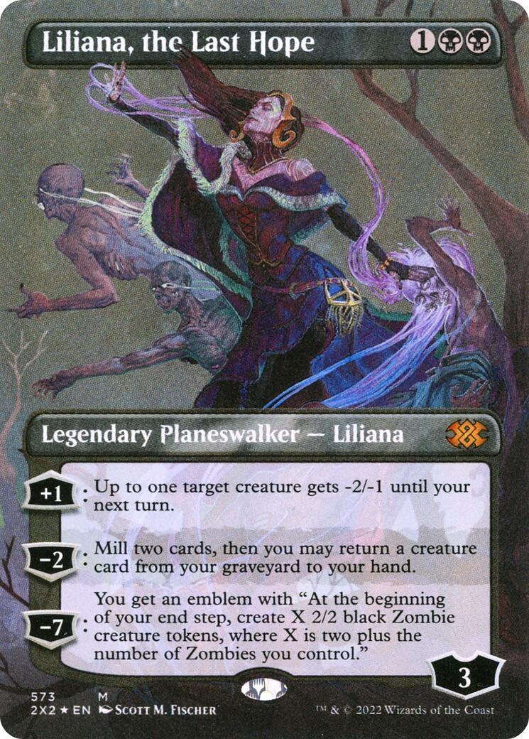 Image for Liliana, the Last Hope (Textured Foil) (573) - Magic: The Gathering
