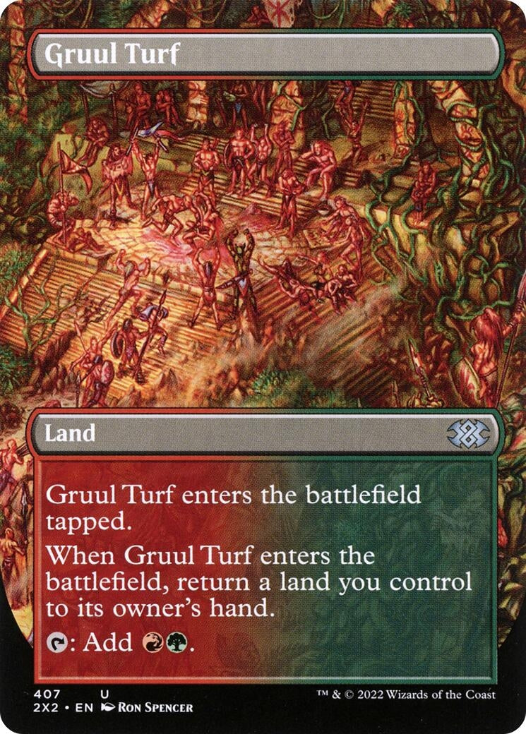 Image for Gruul Turf (Borderless) (407) - Magic: The Gathering