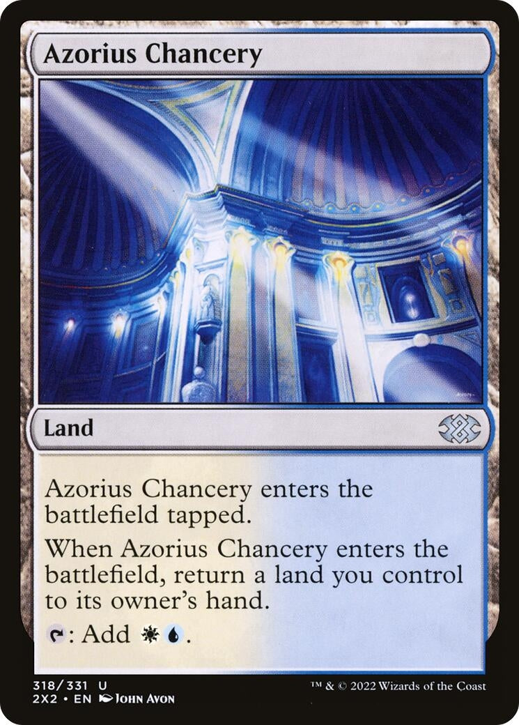 Image for Azorius Chancery (318) (2X2) - Magic: The Gathering