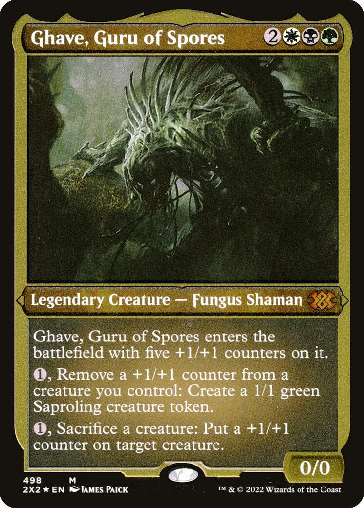Image for Ghave, Guru of Spores (Foil Etched) (498) - Magic: The Gathering