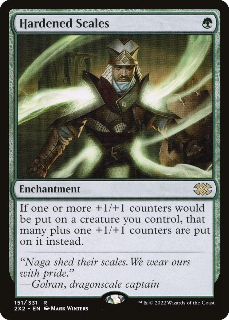 Image for Hardened Scales (151) - Magic: The Gathering