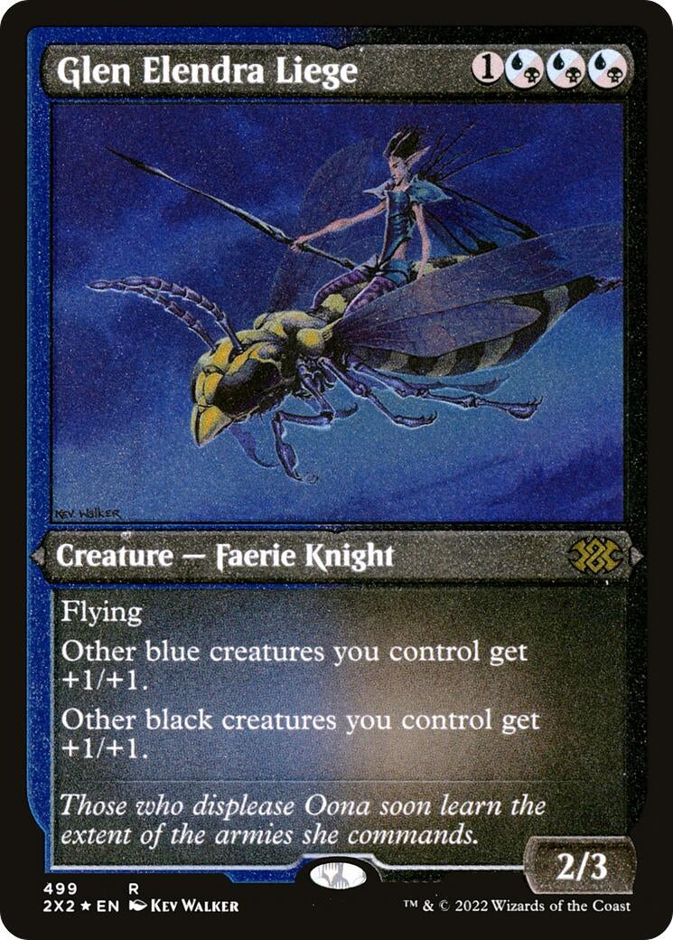 Image for Glen Elendra Liege (Foil Etched) (499) - Magic: The Gathering