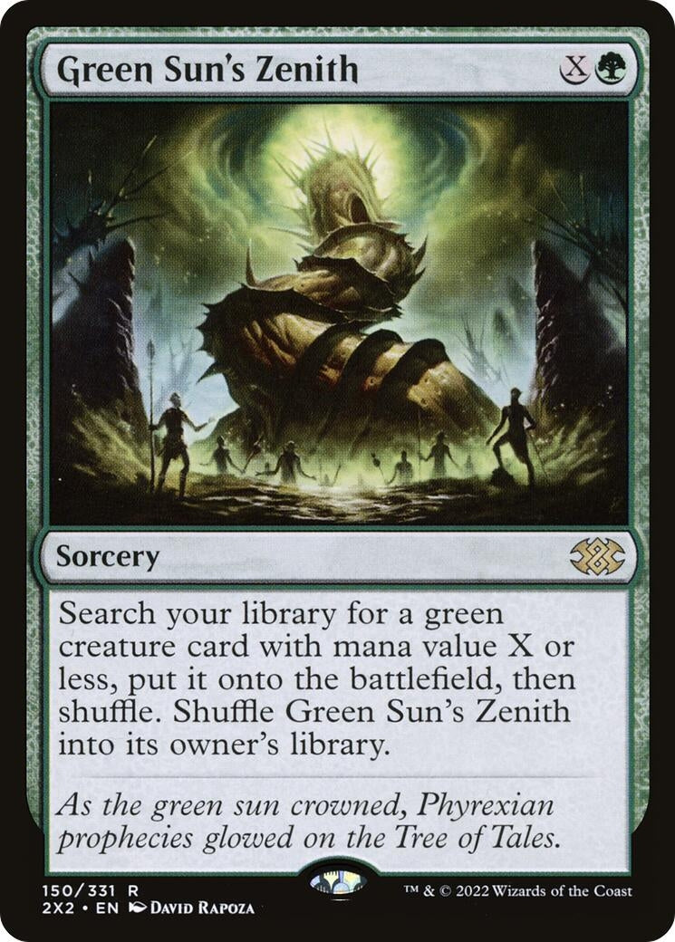 Image for Green Sun's Zenith (150) - Magic: The Gathering