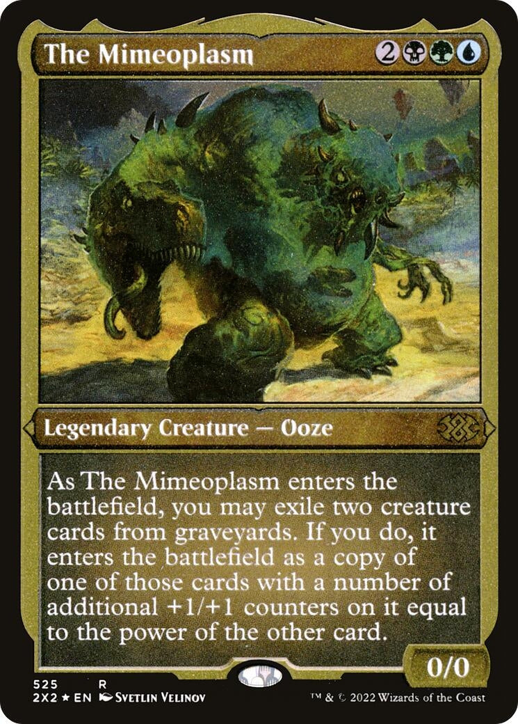 Image for The Mimeoplasm (Foil Etched) (525) - Magic: The Gathering