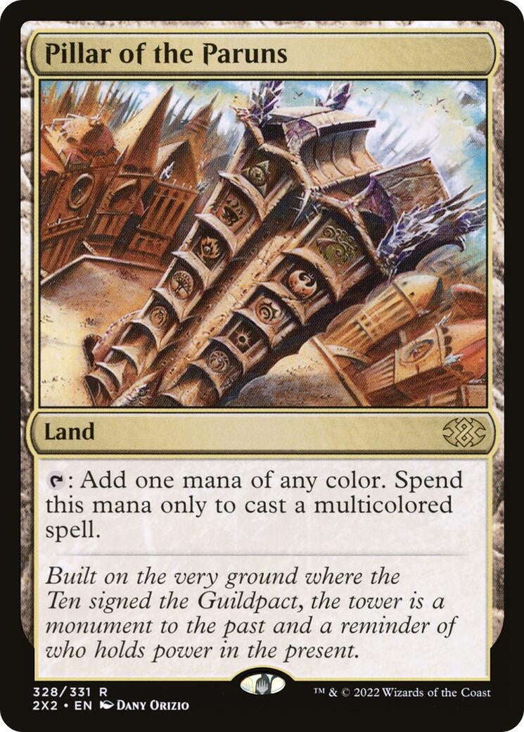 Image for Pillar of the Paruns (328) (2X2) - Magic: The Gathering