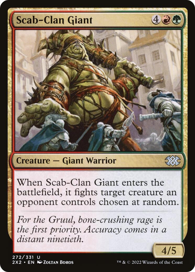 Image for Scab-Clan Giant (272) (2X2) - Magic: The Gathering