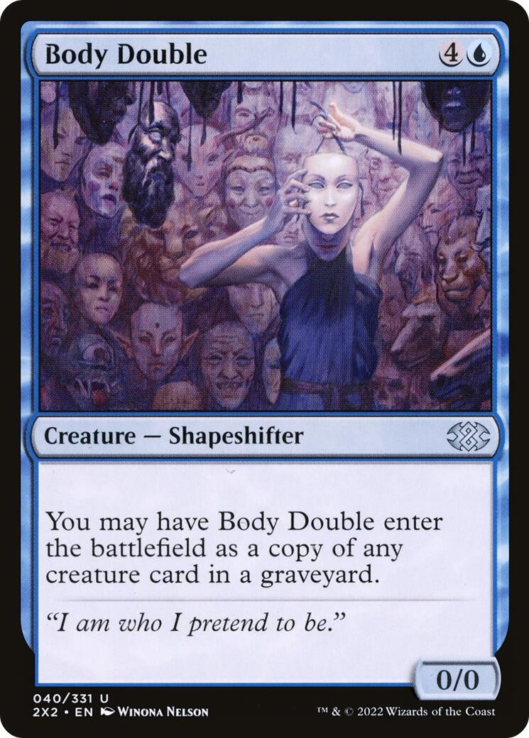 Image for Body Double (40) (2X2) - Magic: The Gathering