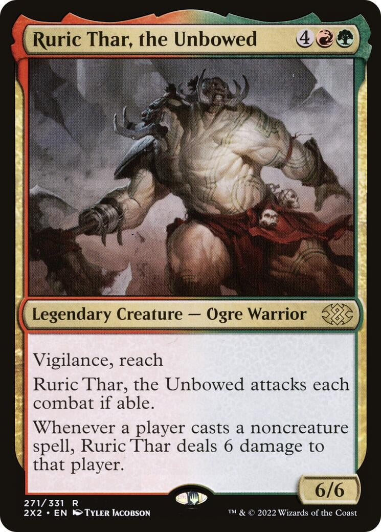 Image for Ruric Thar, the Unbowed (271) (2X2) - Magic: The Gathering