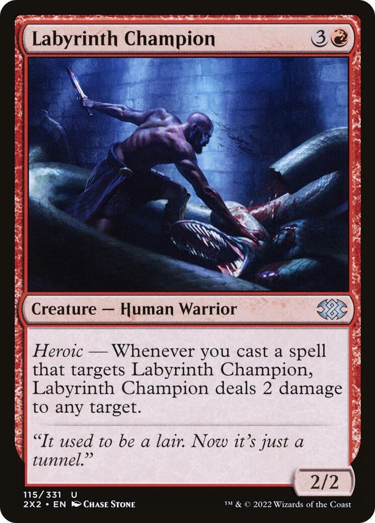Image for Labyrinth Champion (115) (2X2) - Magic: The Gathering