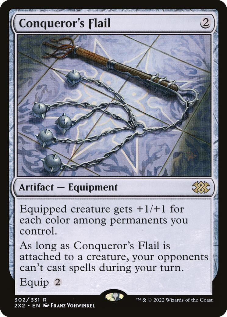 Image for Conqueror's Flail (302) (2X2) - Magic: The Gathering