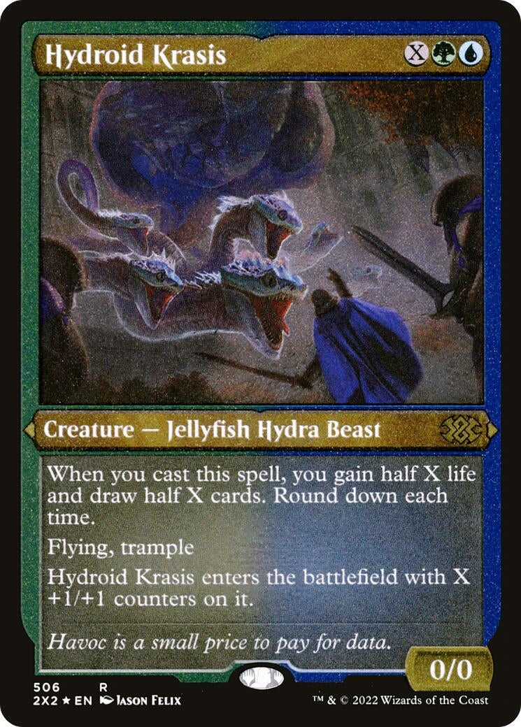 Image for Hydroid Krasis (Foil Etched) (506) - Magic: The Gathering
