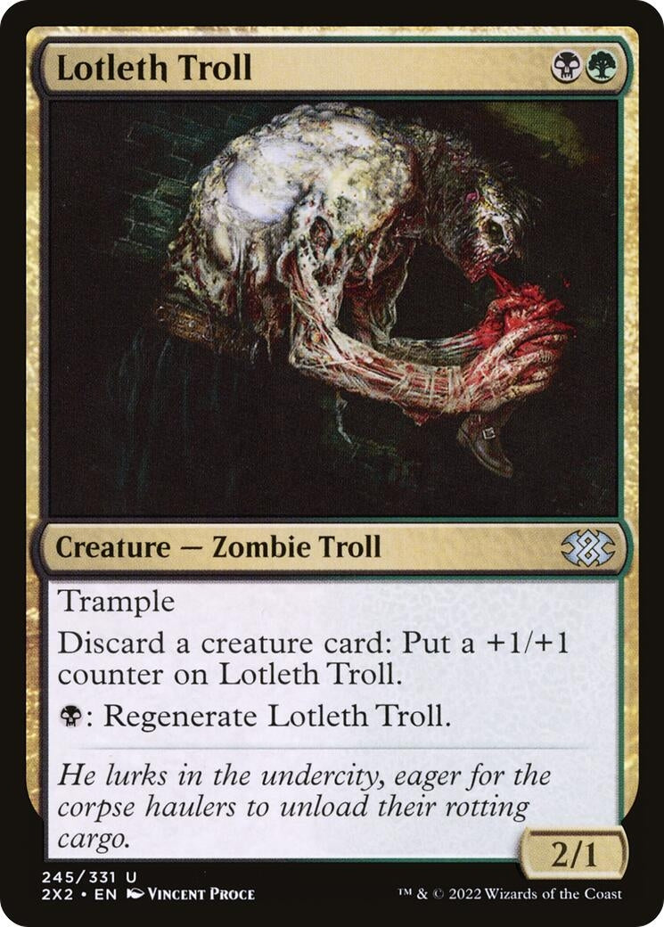Image for Lotleth Troll (245) (2X2) - Magic: The Gathering
