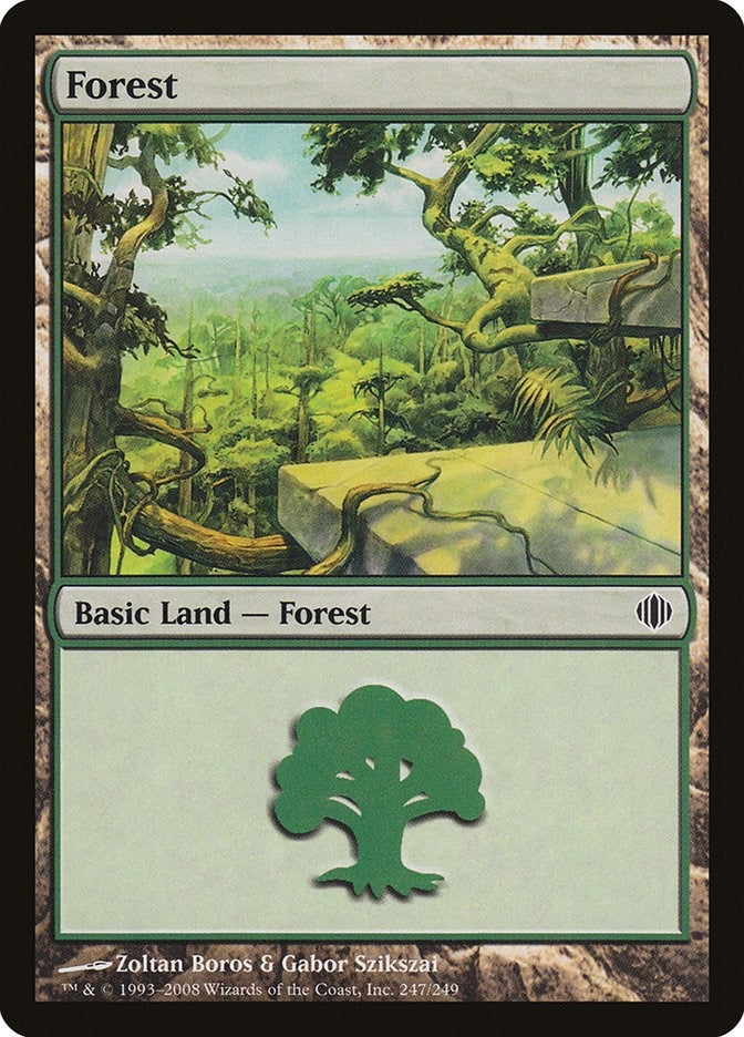 Image for Forest (247) (247) - Magic: The Gathering