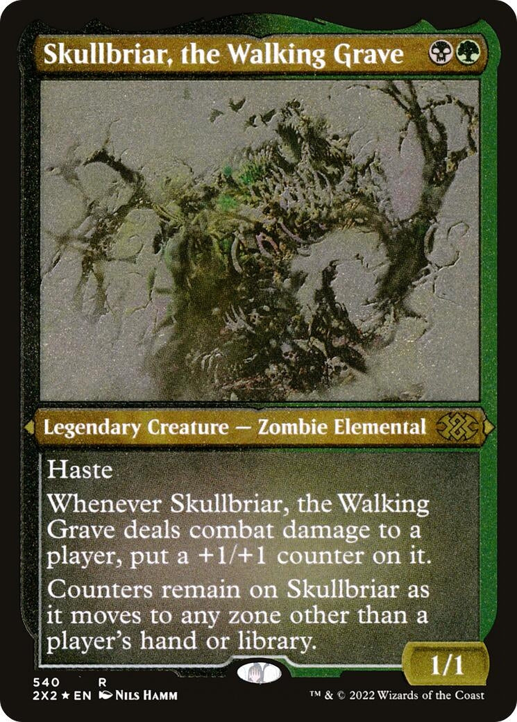 Image for Skullbriar, the Walking Grave (Foil Etched) (540) (2X2) - Magic: The Gathering