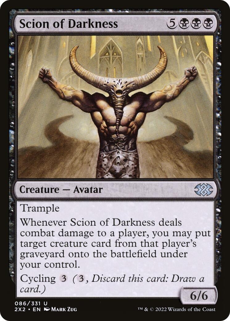 Image for Scion of Darkness (86) (2X2) - Magic: The Gathering