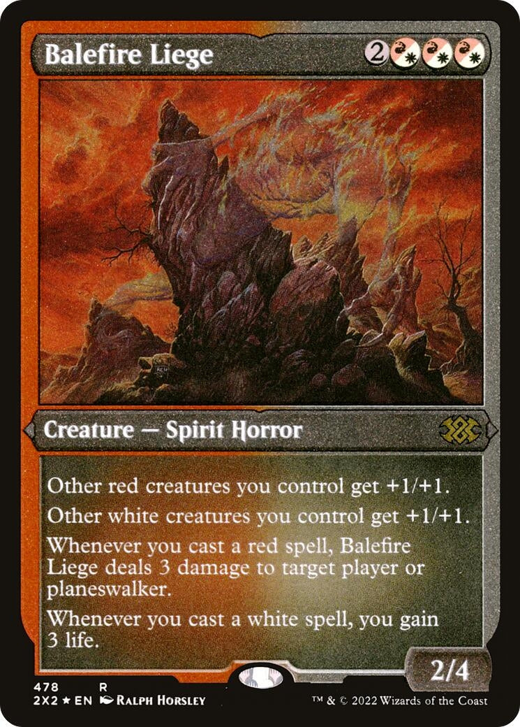 Image for Balefire Liege (Foil Etched) (478) - Magic: The Gathering