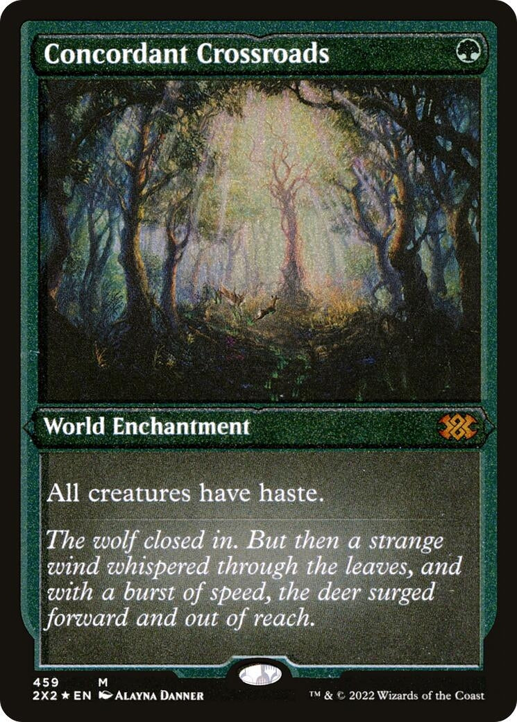 Image for Concordant Crossroads (Foil Etched) (459) (2X2) - Magic: The Gathering