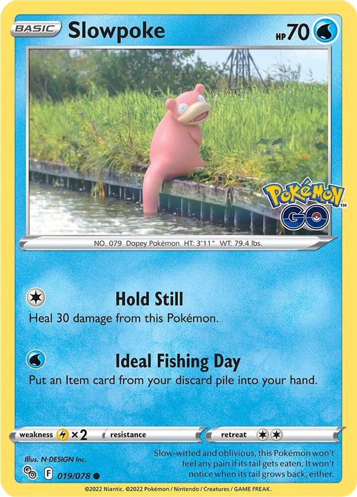 Image for Slowpoke (019/078) (PGO) - Pokemon