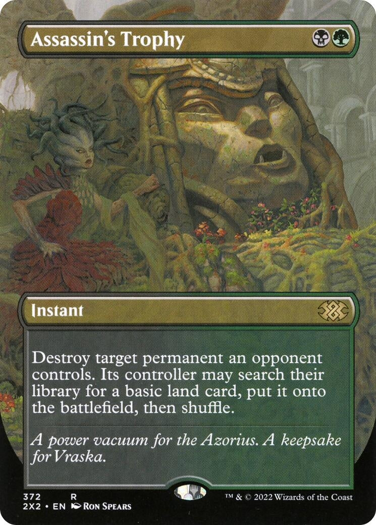 Image for Assassin's Trophy (Borderless) (372) (2X2) - Magic: The Gathering