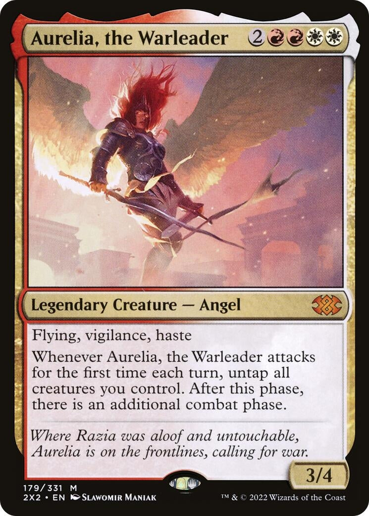 Image for Aurelia, the Warleader (179) - Magic: The Gathering