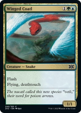 Image for Winged Coatl (295) (2X2) - Magic: The Gathering