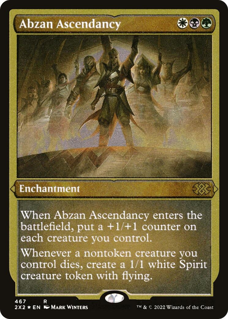 Image for Abzan Ascendancy (Foil Etched) (467) (2X2) - Magic: The Gathering