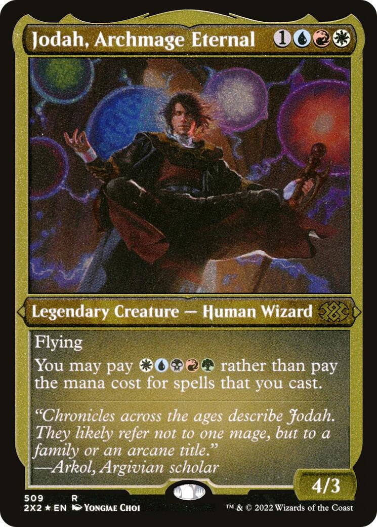 Image for Jodah, Archmage Eternal (Foil Etched) (509) - Magic: The Gathering