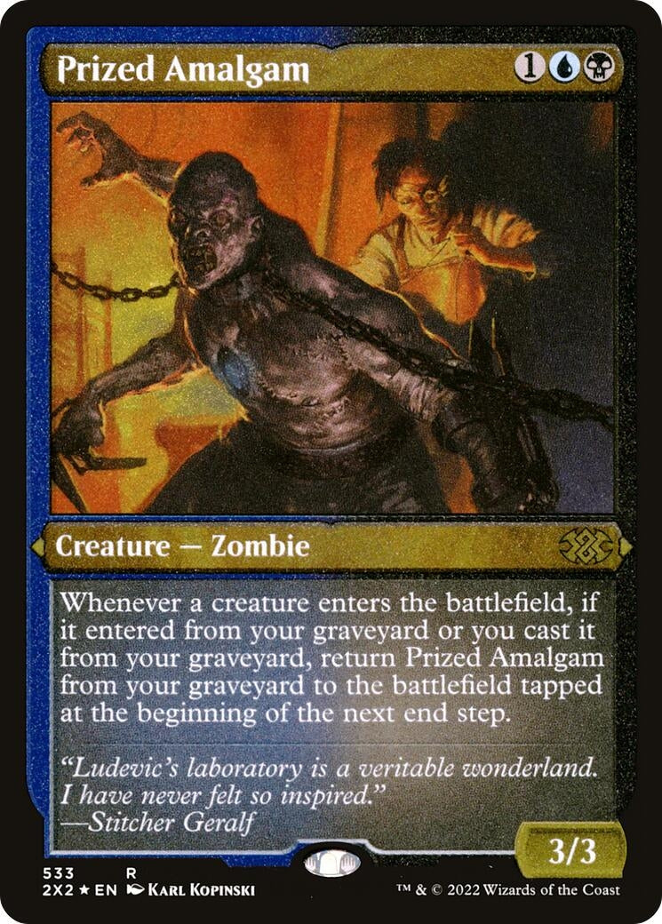 Image for Prized Amalgam (Foil Etched) (533) (2X2) - Magic: The Gathering