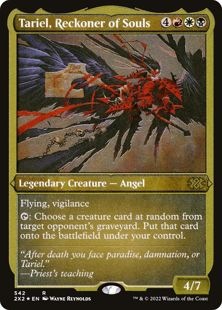 Image for Tariel, Reckoner of Souls (Foil Etched) (542) - Magic: The Gathering
