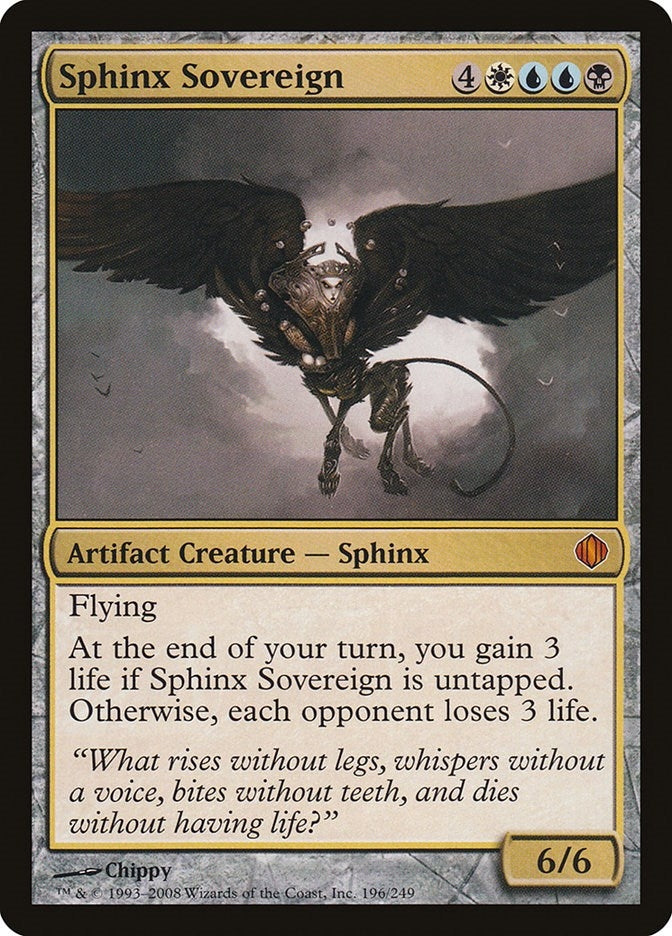 Image for Sphinx Sovereign (196) - Magic: The Gathering
