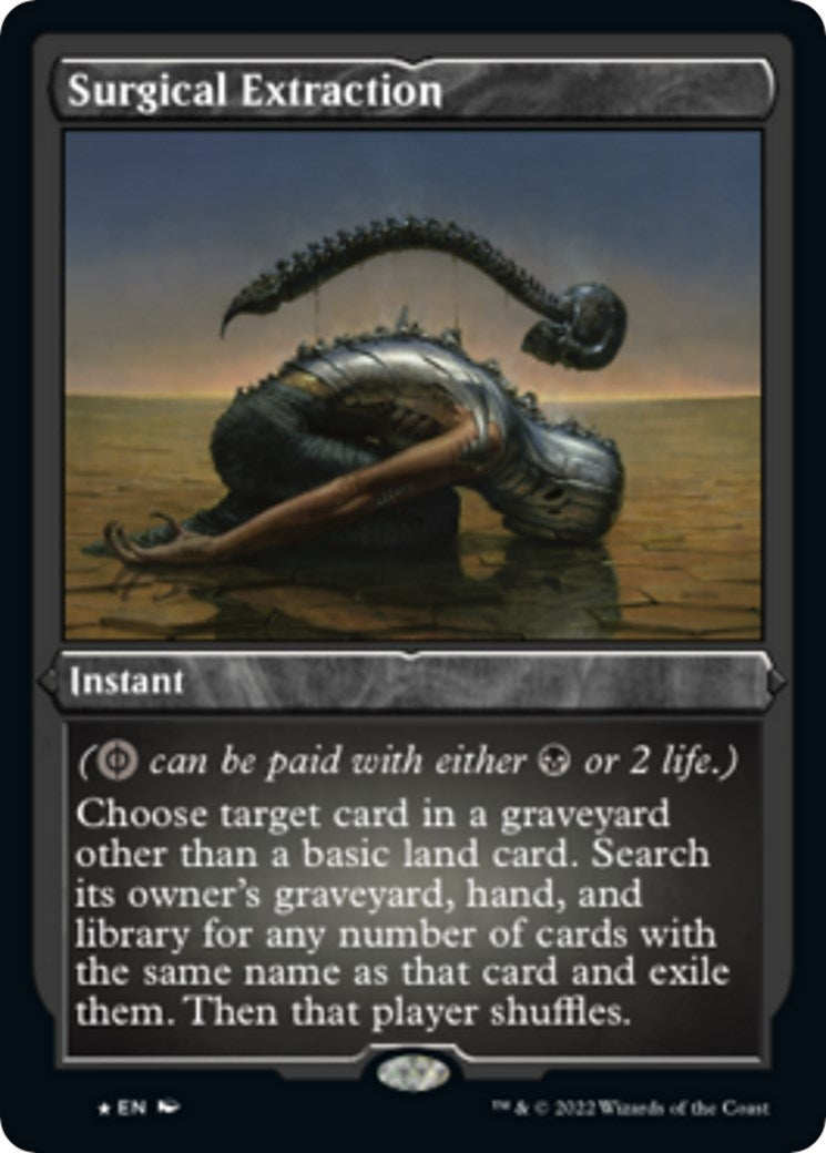 Image for Surgical Extraction (Foil Etched) (444) - Magic: The Gathering