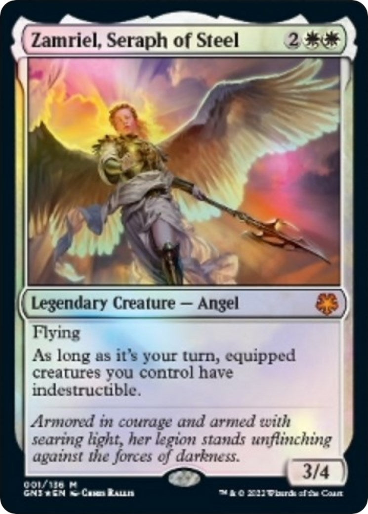 Image for Zamriel, Seraph of Steel (1) - Magic: The Gathering