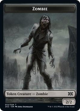 Image for Zombie // Vampire Double-Sided Token (12 // 9) - Magic: The Gathering